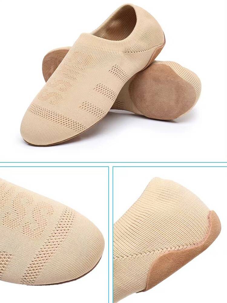 Flying-weaving-dance-shoes, 2024 soft-skinned ballet-shoes