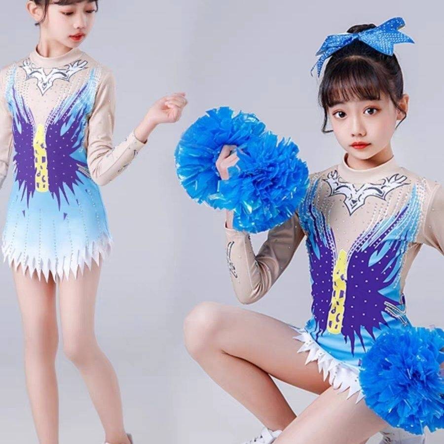 La La team uniform girls and girls performing clothes La La Fuck Dance Competition Games Fair Aesthetic Performance Server Jazz Dance