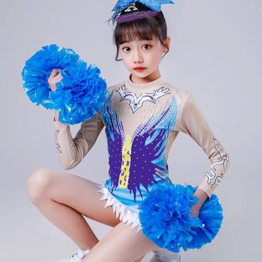 La La team uniform girls and girls performing clothes La La Fuck Dance Competition Games Fair Aesthetic Performance Server Jazz Dance