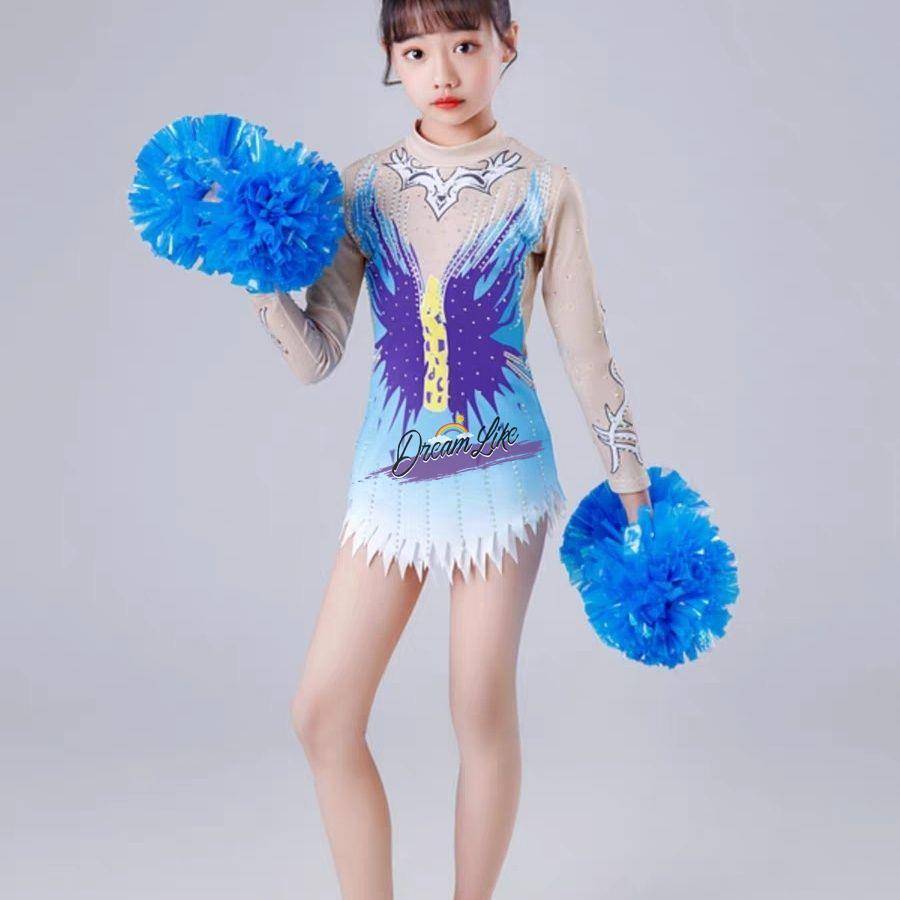 La La team uniform girls and girls performing clothes La La Fuck Dance Competition Games Fair Aesthetic Performance Server Jazz Dance