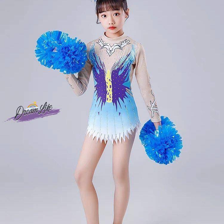 La La team uniform girls and girls performing clothes La La Fuck Dance Competition Games Fair Aesthetic Performance Server Jazz Dance
