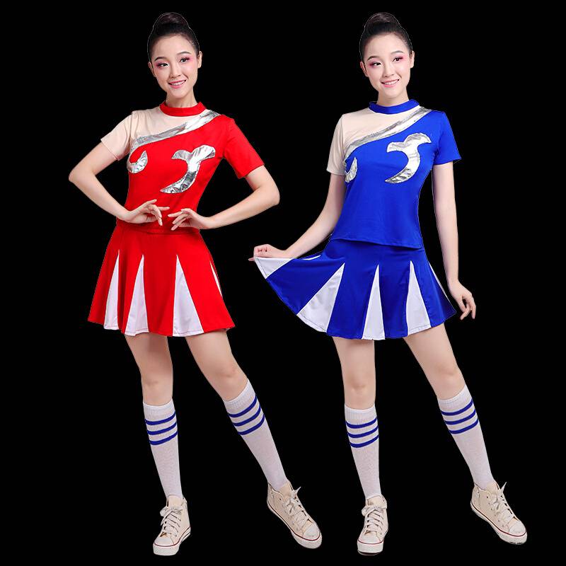La La Team Bodybuilding Competition Set New Plaza Dance Clothing School Games La La Raid performance clothing