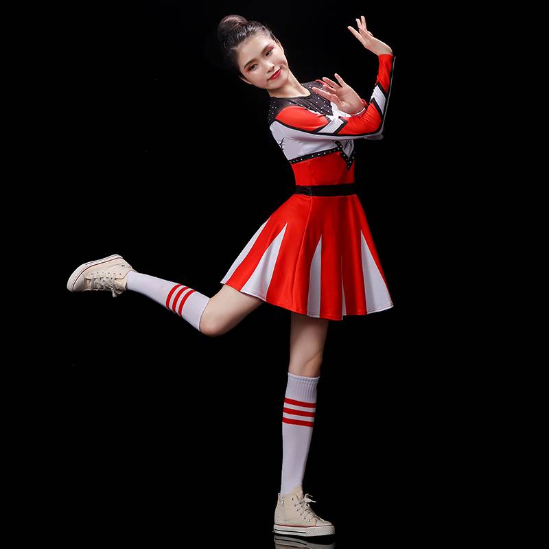 La La team clothing women's fitness exercise dance games square dance set contest service fitness exercise women la la la la la