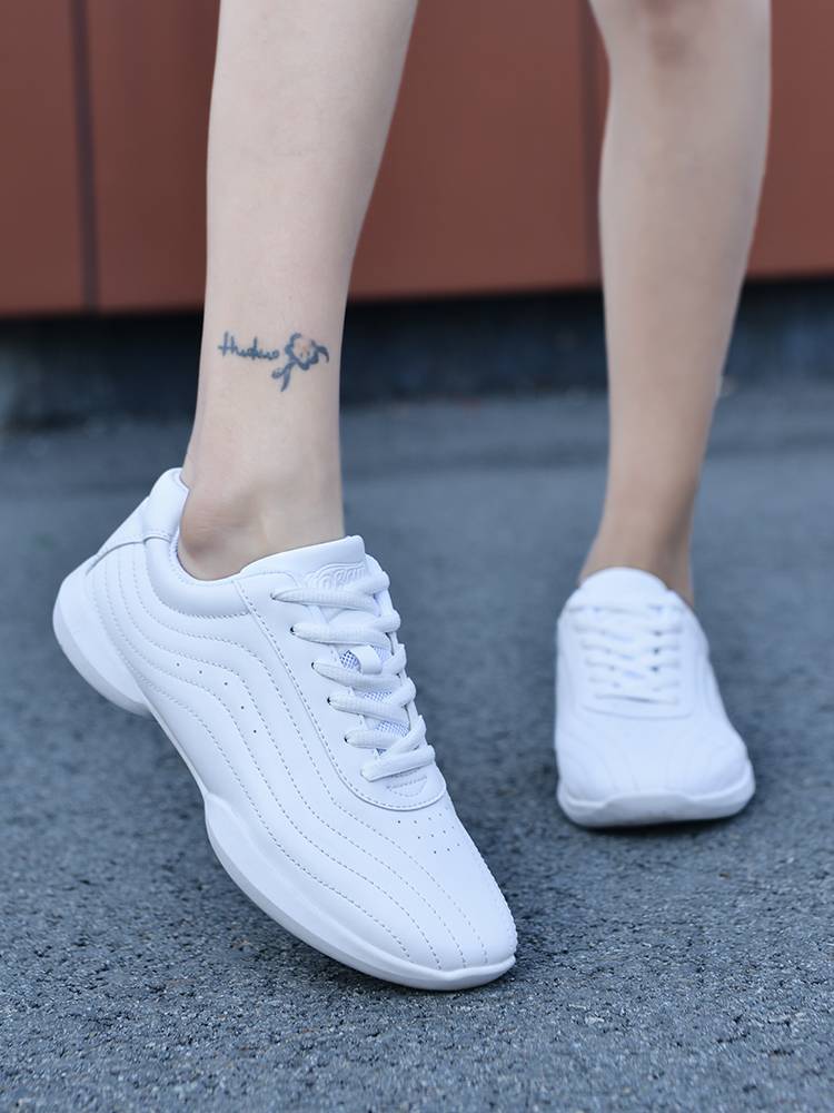 Yingrui cheerleading shoe white competitive health shoe competition shoes training shoes bodybuilding shoes children's gymnastics shoes women