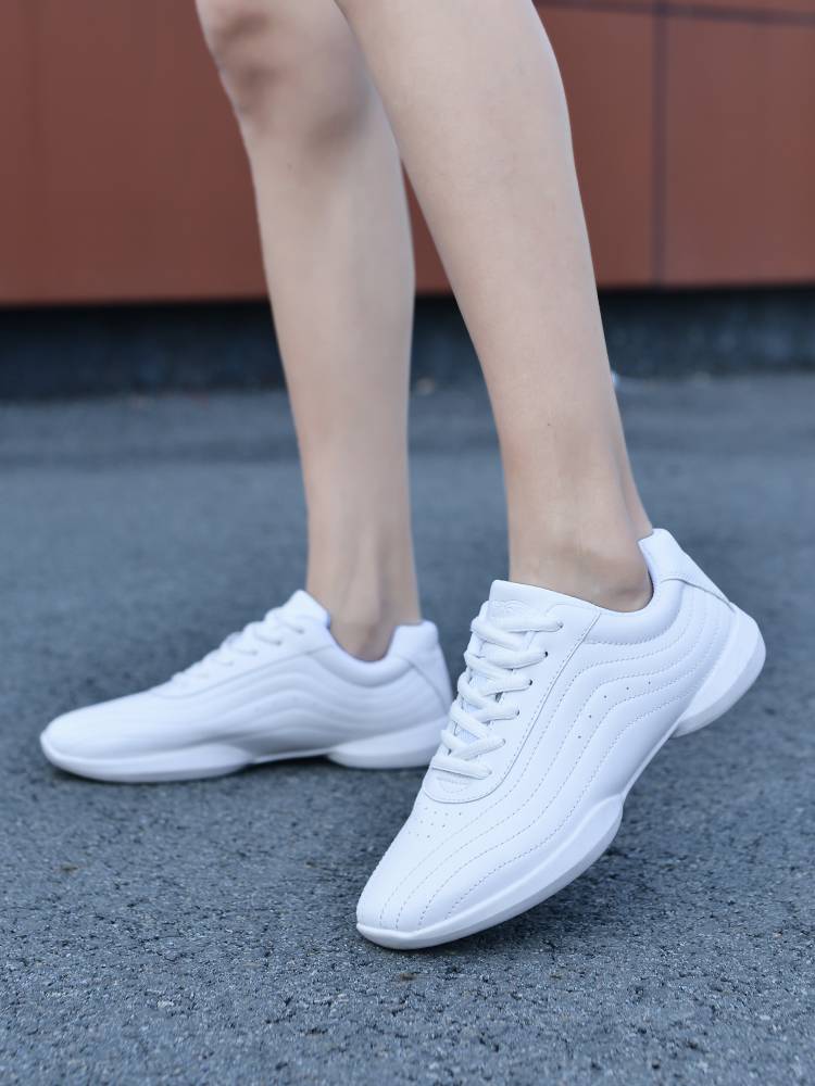 Yingrui cheerleading shoe white competitive health shoe competition shoes training shoes bodybuilding shoes children's gymnastics shoes women