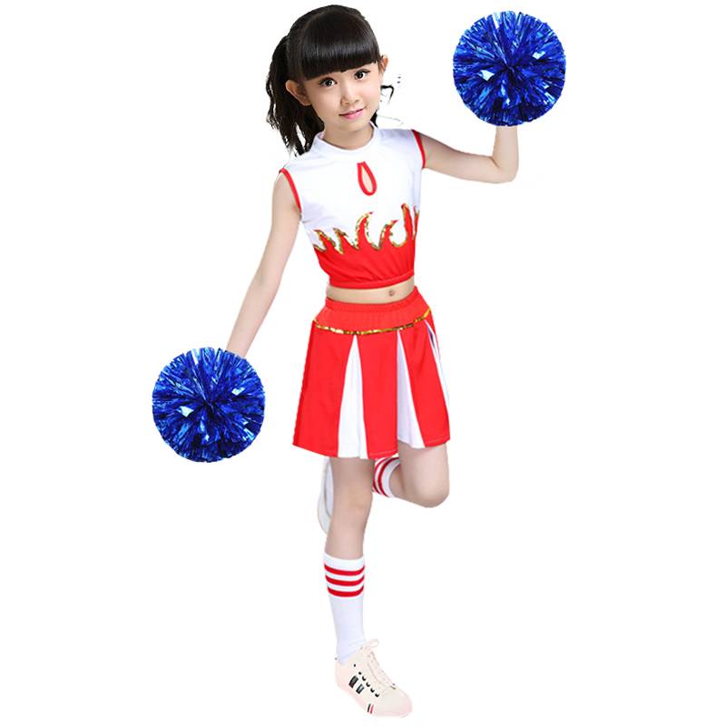 Children's bodybuilding clothing Children's kindergarten Elementary school students cheerleading exercise gymnastics performance service