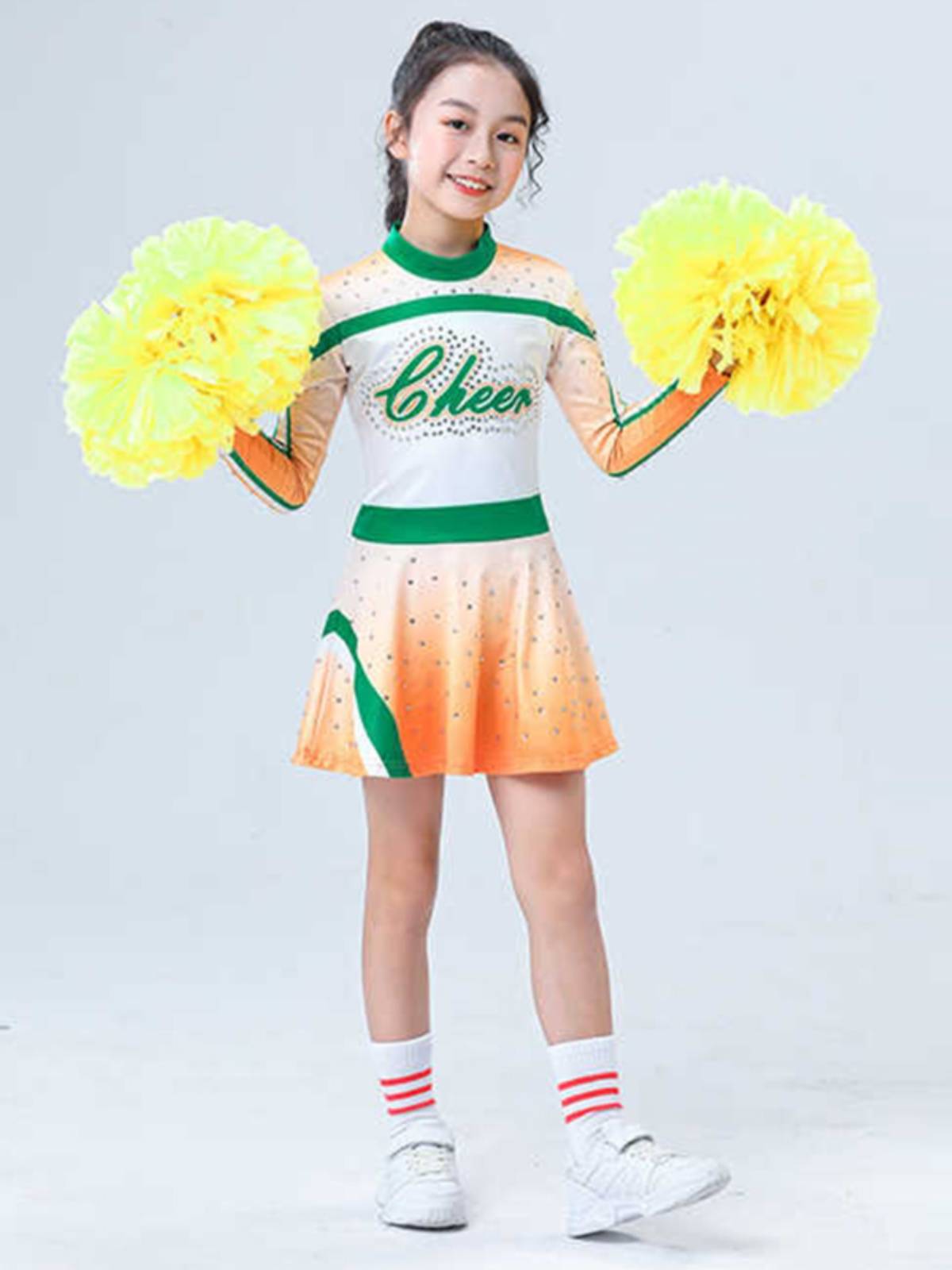 The new cheerleading exercise contest service rental primary and secondary school la la la fucking Lala team dance service leasing