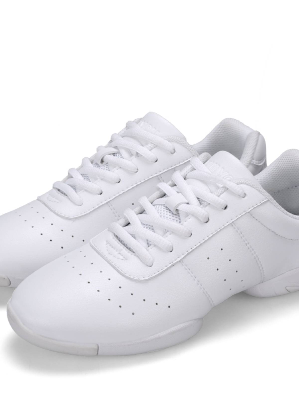 Parent -child competitive shoes white fitness shoes sports la la la la la women training competition shoes soft soles children