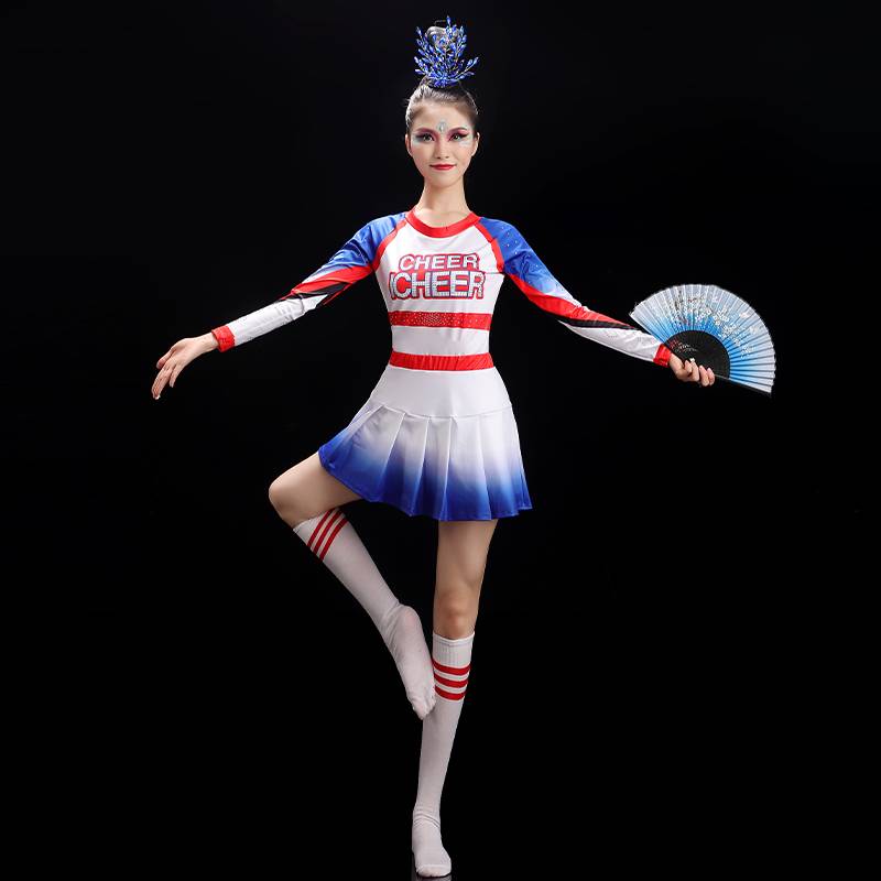 Cheerleader performance service La la la la fucking clothing women's gymnastics competition competition gymnastics sports gymnastics sports square dance set