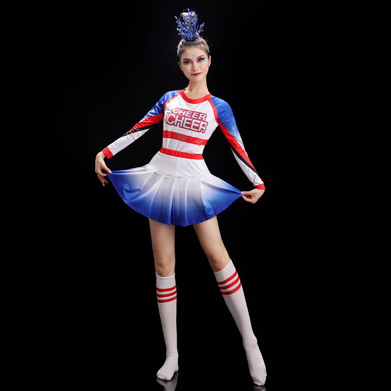 Cheerleader performance service La la la la fucking clothing women's gymnastics competition competition gymnastics sports gymnastics sports square dance set