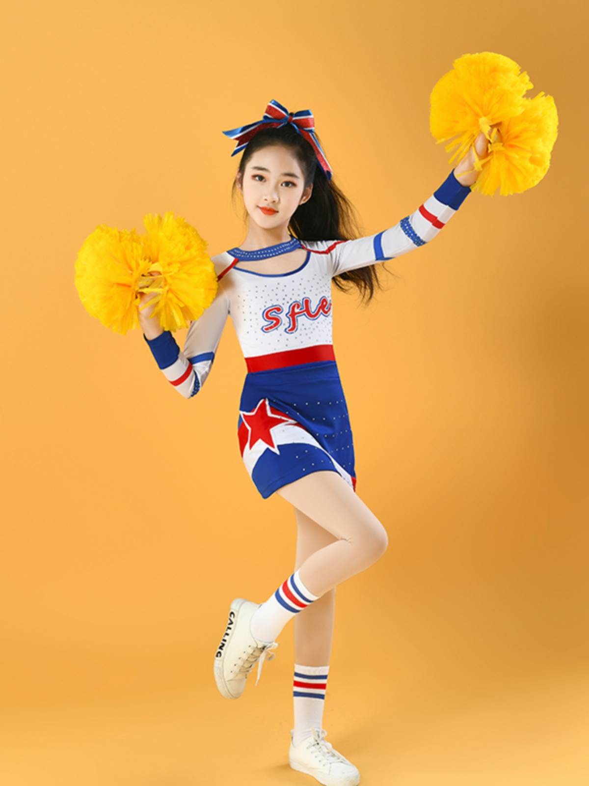 Children's La La Fuck Fuck Fuck Competition Performance Clothing Primary and Middle School Students Men and Women Lara Team clothes adult Athletic Fuck Clothing