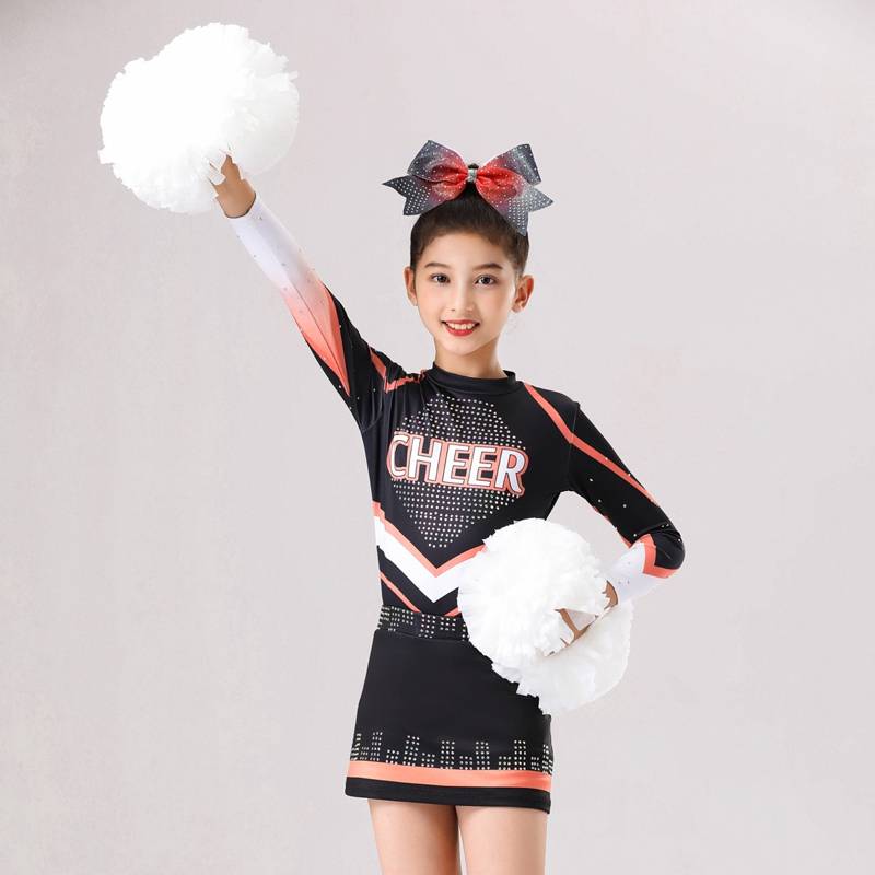 Professional custom cheerleading competition service female Lala team children's performance service fitness exercise art dance competition performance