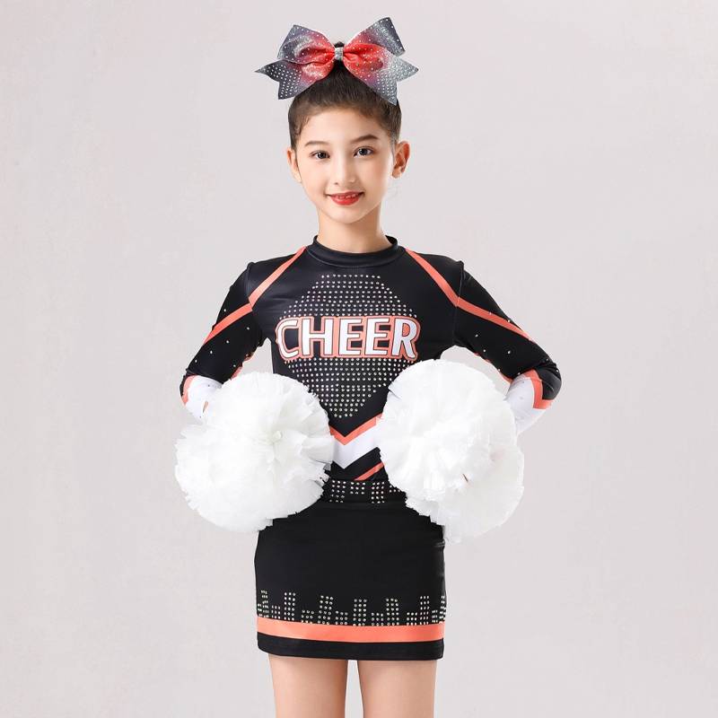 Professional custom cheerleading competition service female Lala team children's performance service fitness exercise art dance competition performance