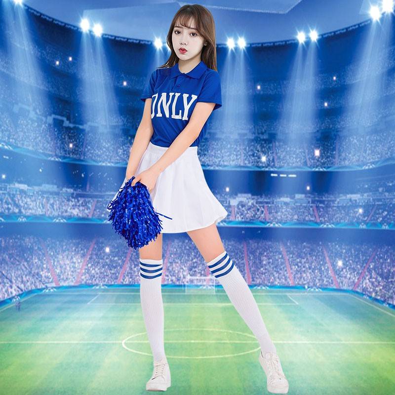 Lara team clothing Korean version of the women's group performed adult cheerleading watching uniforms college student bodybuilding clothes