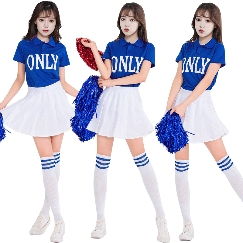 Lara team clothing Korean version of the women's group performed adult cheerleading watching uniforms college student bodybuilding clothes