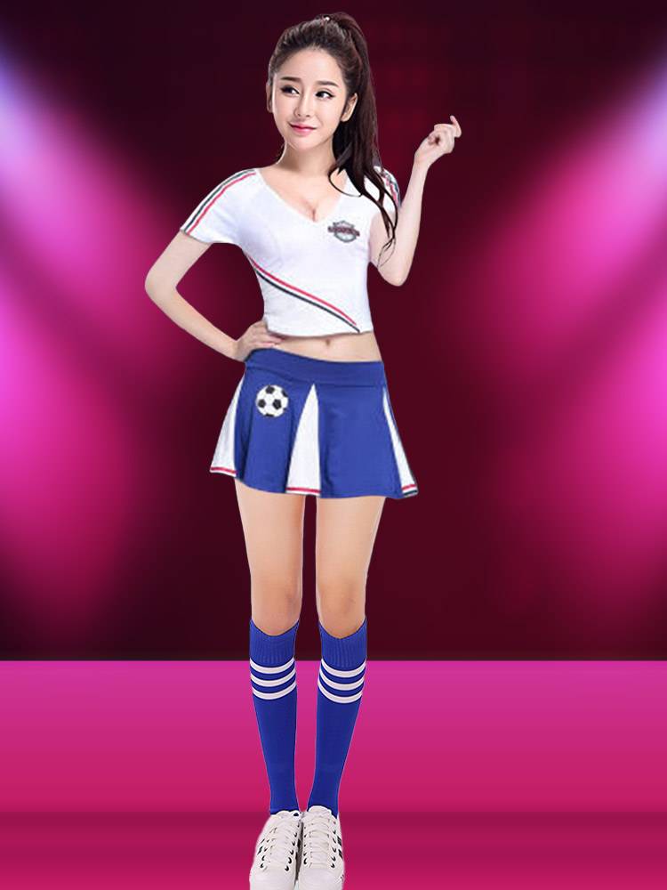 La La Team clothing female adult football baby uniform fitting suit la la la la la la showing group performance service