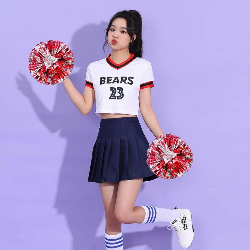 Student La La Raoming Performance Clothing Adult Female Stage Installation La Team playing singing dance bodybuilding suit