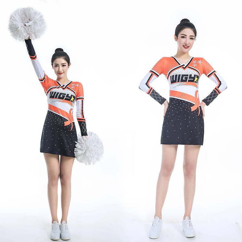 Aesthetic performance clothing primary and elementary school student gymnastics performances men's and women's competition uniforms la la la fuck Lala team uniform