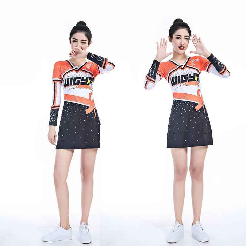 Aesthetic performance clothing primary and elementary school student gymnastics performances men's and women's competition uniforms la la la fuck Lala team uniform