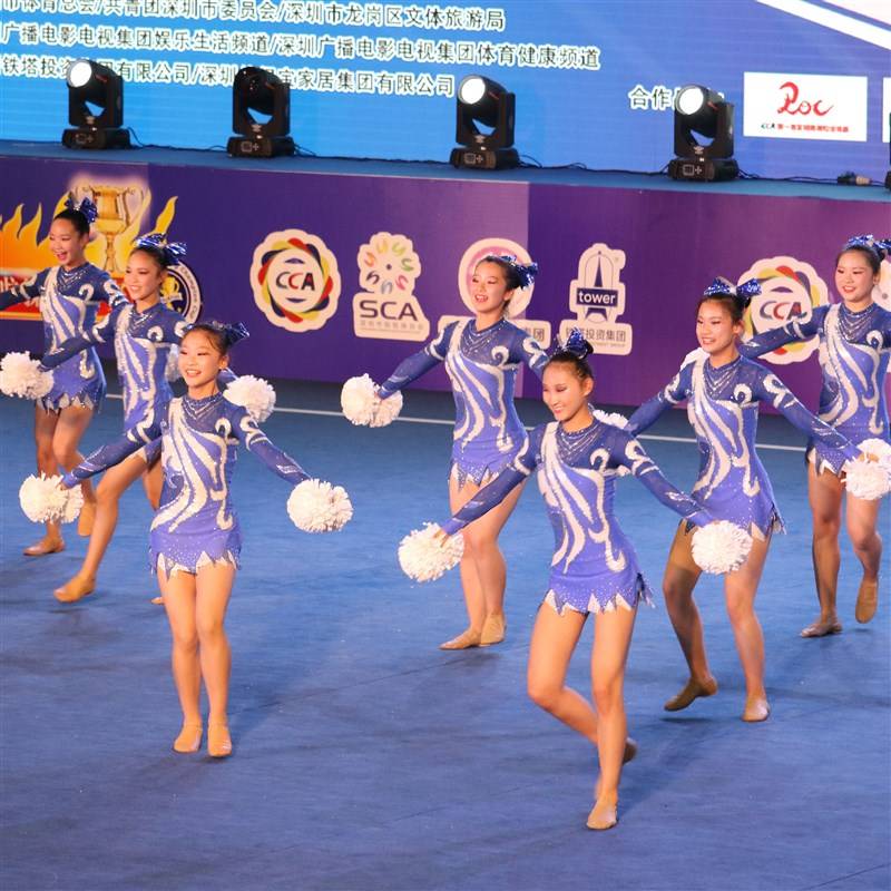 I'VE ORDERED A CHEERLEADING TEAM TO PERFORM IN A COMPETITIVE AEROBICS SUIT AND A NEW CHOREOGRAPHY