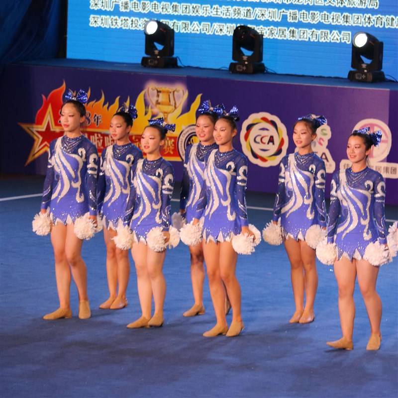 I'VE ORDERED A CHEERLEADING TEAM TO PERFORM IN A COMPETITIVE AEROBICS SUIT AND A NEW CHOREOGRAPHY