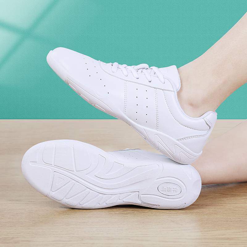 Athletic Aesthetics Children's Professional White Gymnastics Shoes La La Raoming Sports Sports Male and Girls Competition Training Performance Dance Shoes
