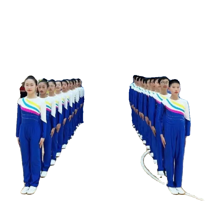 New Broadcasting Gymnastics Uniforms Primary and Middle School Students Children's Children's Performance Services Garm and Women's Gardens Competition Club