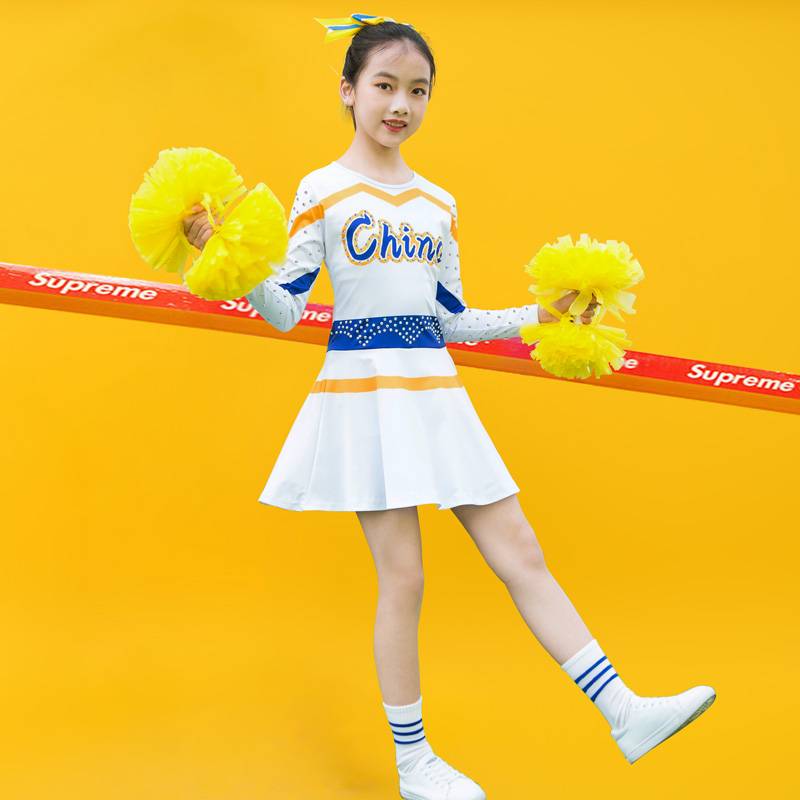 Adult cheerleading cheerleading performance service popular fitness exercise competitive performance service children's Lara team men's and women's set