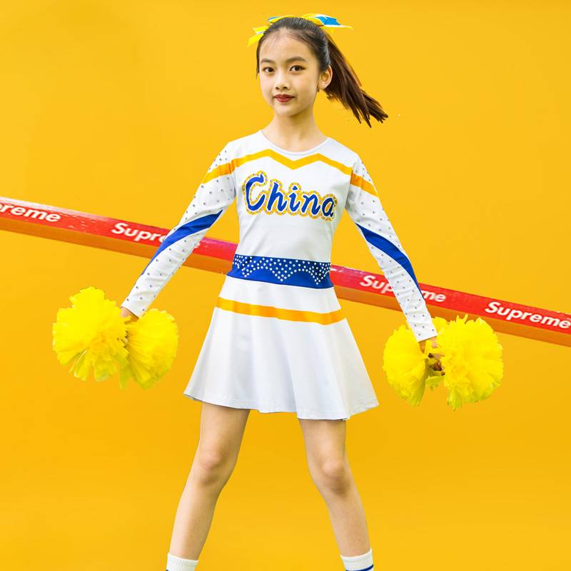 Adult cheerleading cheerleading performance service popular fitness exercise competitive performance service children's Lara team men's and women's set