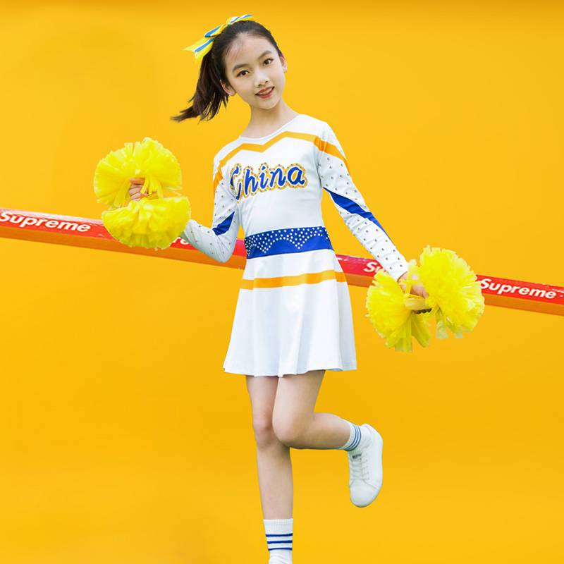 Adult cheerleading cheerleading performance service popular fitness exercise competitive performance service children's Lara team men's and women's set