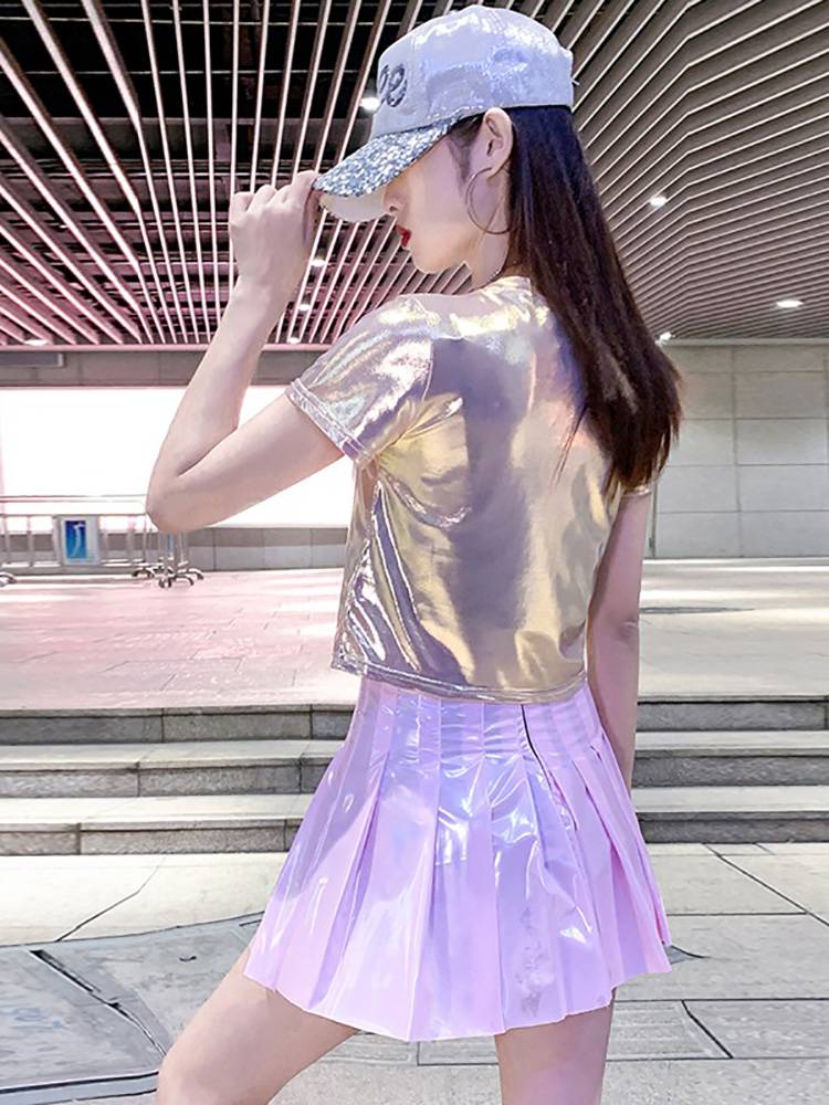 Bodybuilding clothing women's group adult football baby Lala team cheerleading song performance dance cheerleader set