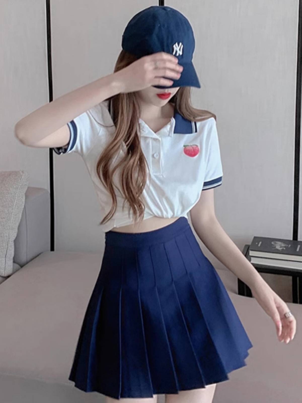 Female adult Korean version of the female group Lala cheerleading dance performance service female students' opening ceremony enrollment team service