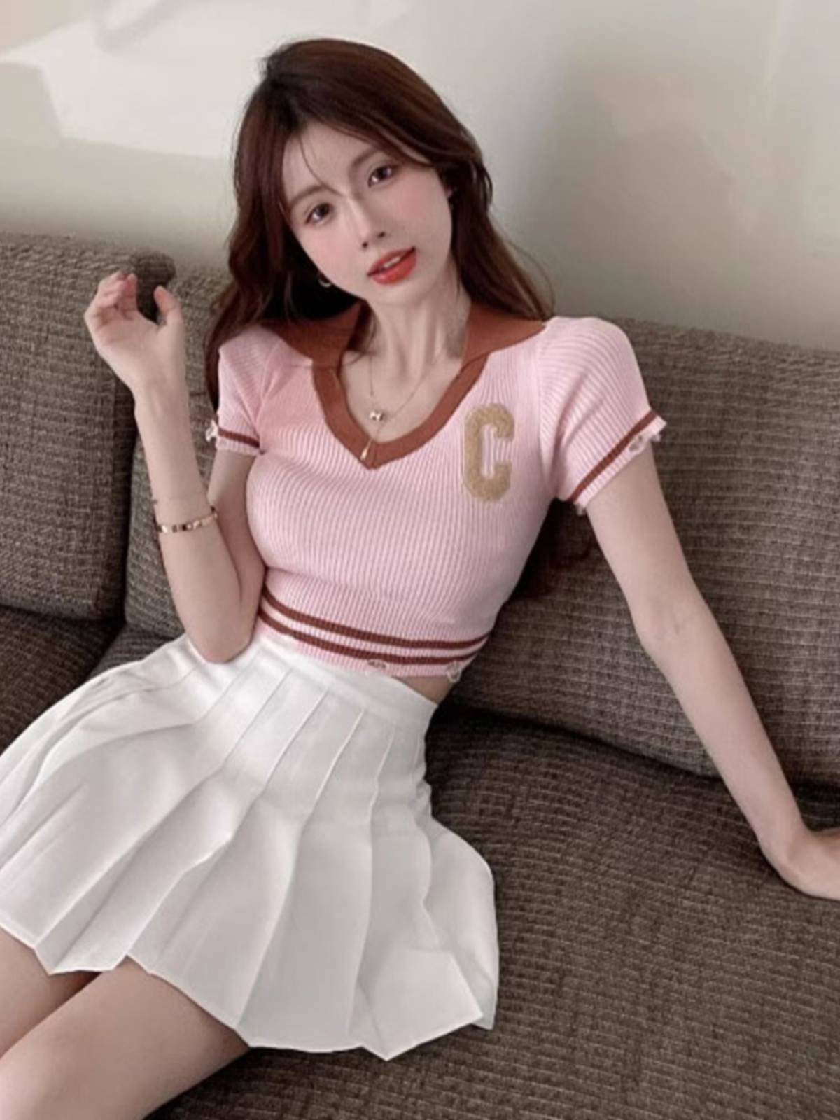 Female adult Korean version of the female group Lala cheerleading dance performance service female students' opening ceremony enrollment team service