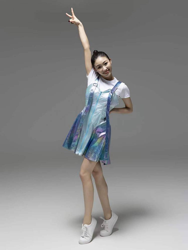 Hangzhou rental happy password men and women Modern Dance Jazz Dance Park Women's Team La Raoming Guoxing Performance Clothing