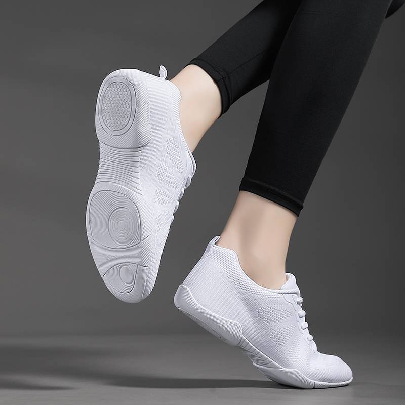 Professional gymnastics cheerleading competition shoes white competitive gymnastics girls and children dance shoes soft soles training shoes