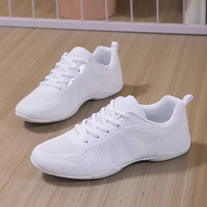 Professional gymnastics cheerleading competition shoes white competitive gymnastics girls and children dance shoes soft soles training shoes