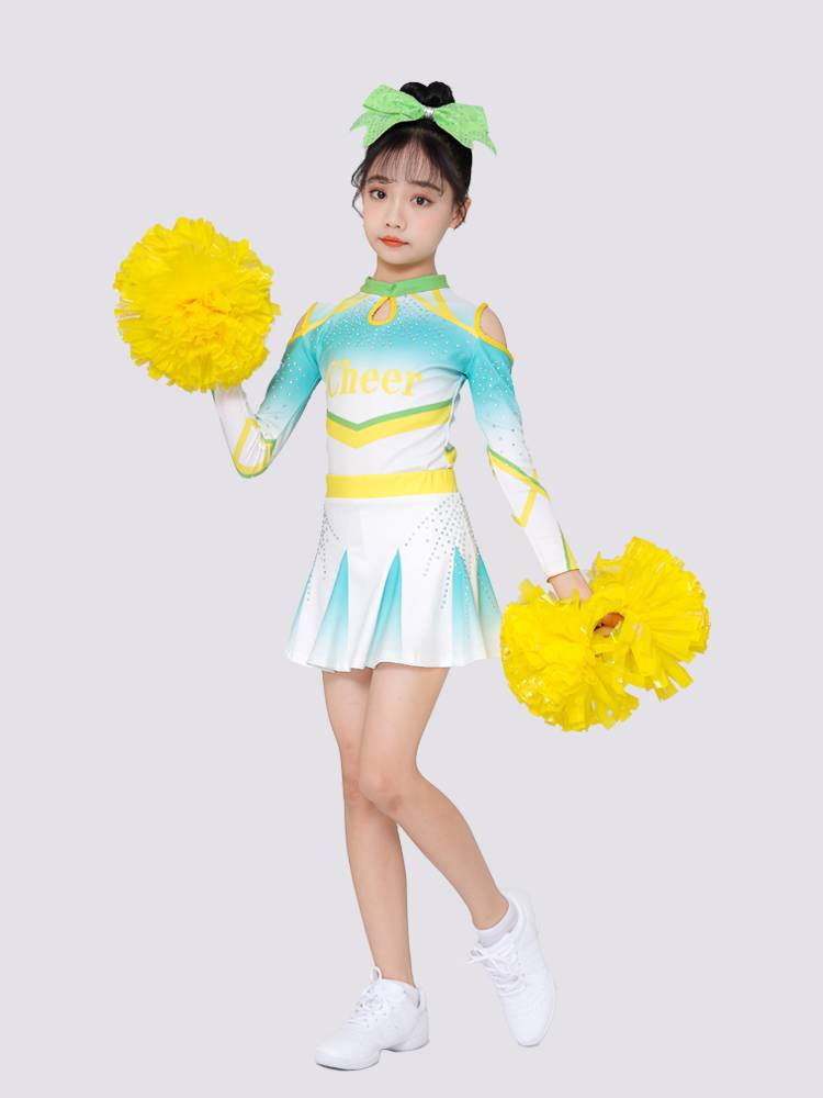 Children's Athletic Gymnastics Delivery Primary and Middle School Students La La Team Performing Girls' Bodybuilding Professional Competition Clothing