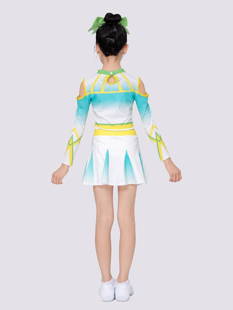 Children's Athletic Gymnastics Delivery Primary and Middle School Students La La Team Performing Girls' Bodybuilding Professional Competition Clothing