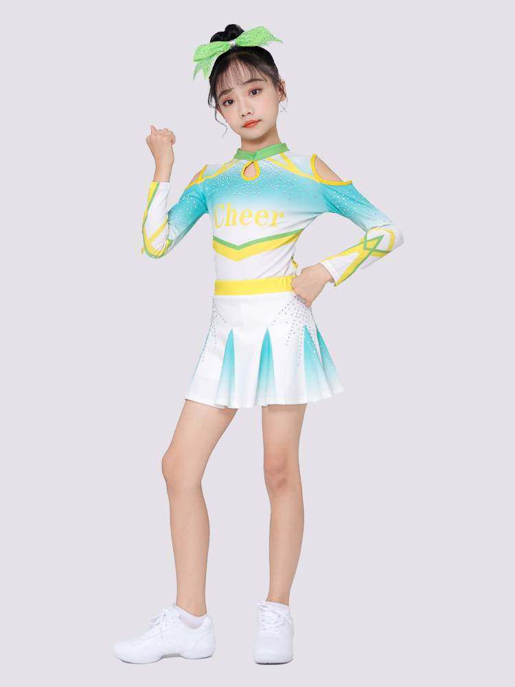 Children's Athletic Gymnastics Delivery Primary and Middle School Students La La Team Performing Girls' Bodybuilding Professional Competition Clothing