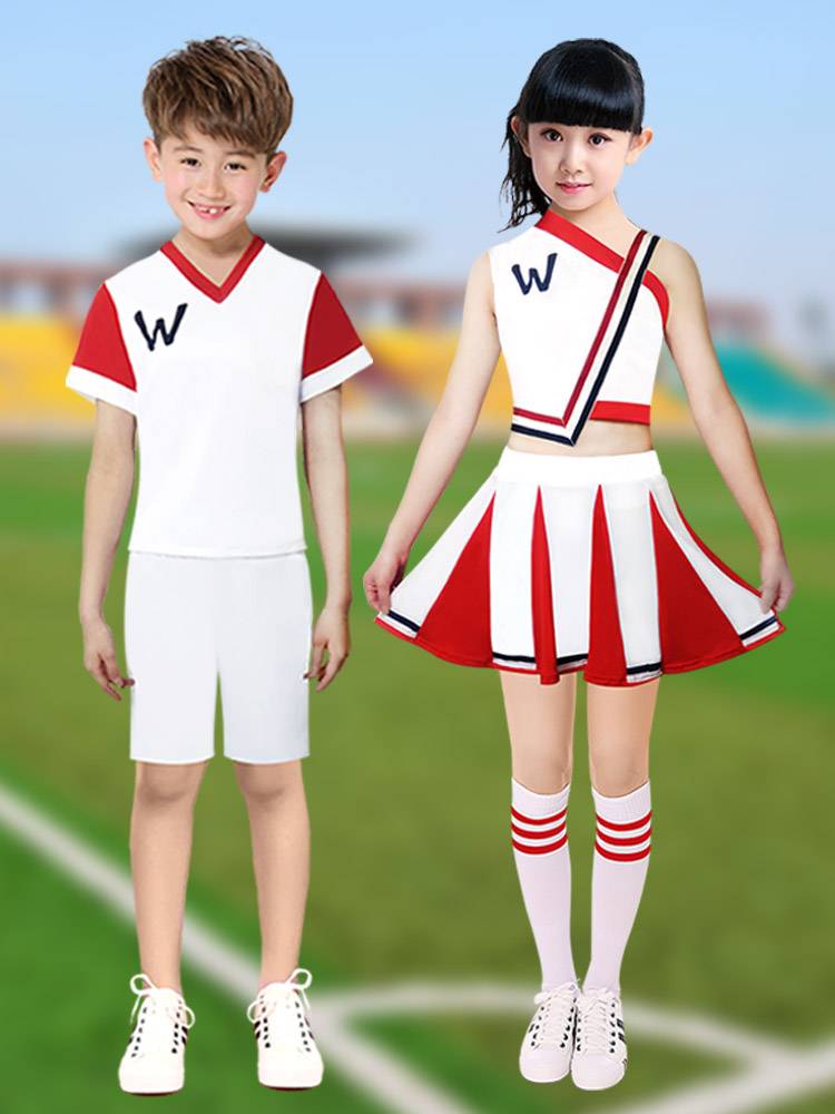 Summer Games Short -sleeved Children's Set Adult Student New Trend La La Team Aesthetic Jazz Performance Service
