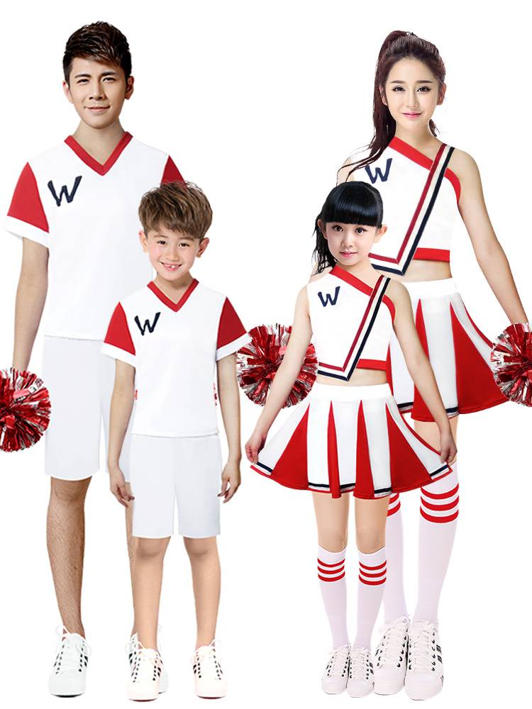 Summer Games Short -sleeved Children's Set Adult Student New Trend La La Team Aesthetic Jazz Performance Service