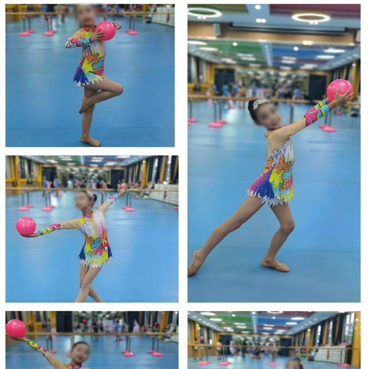 Customized children's gymnastics gymnastics gymnastics team student competition uniforms