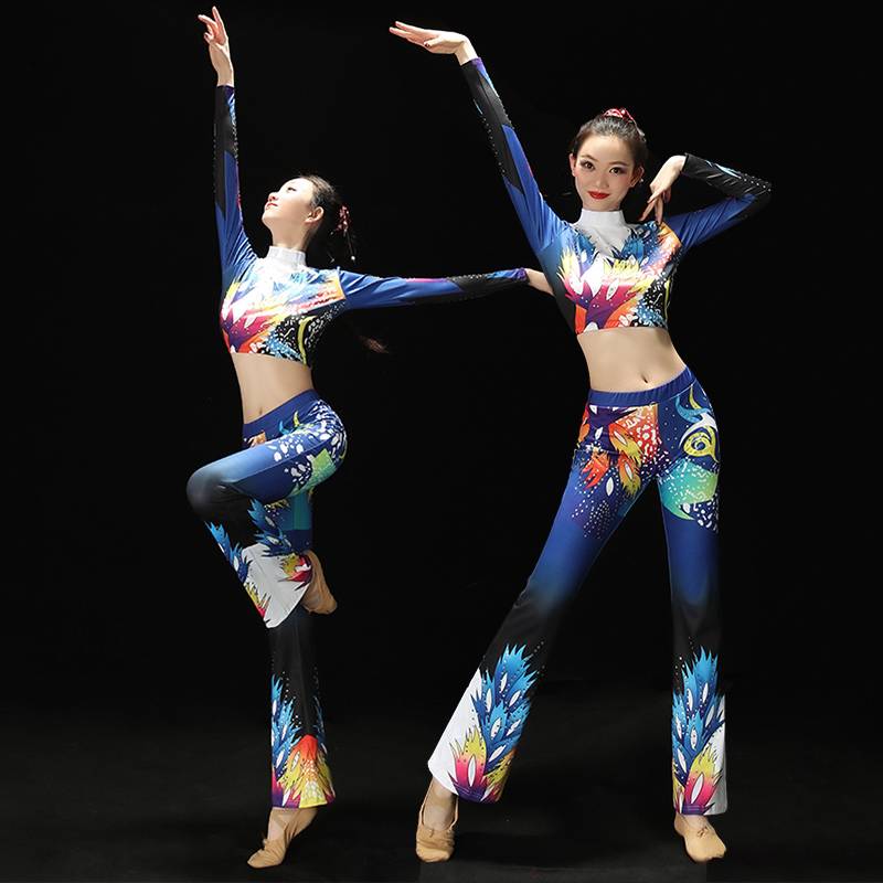 Aesthetic Dance Performance Service New Set Adult Performance Competition Plaza Dance Fitness Fuck Men and Women