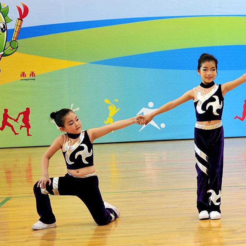 New Student Gymnastics Clothing Female Practice Dance Z La La Team Performance Clothing Competition