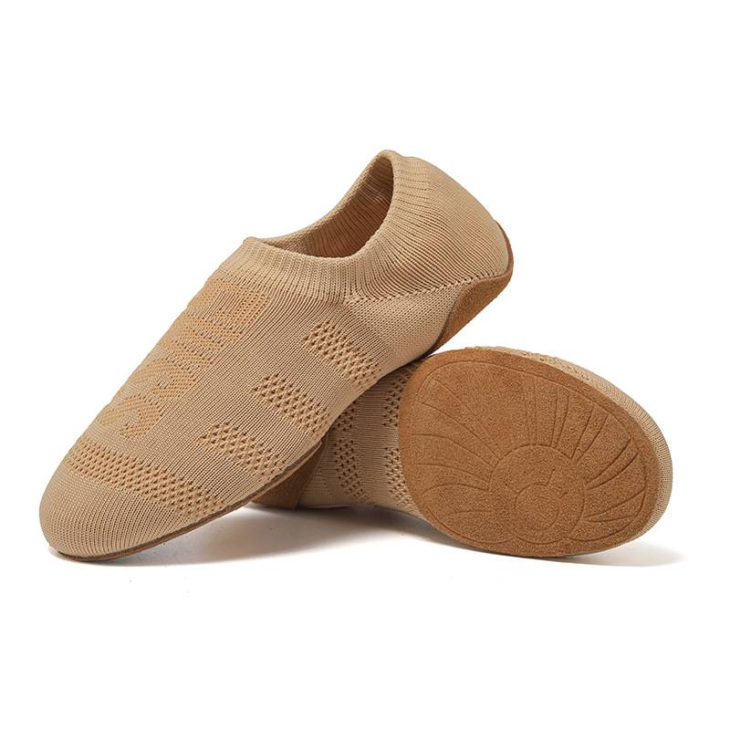 Dance Shoes Female Soft -bottom Teacher Bodybuilding Following Shoes Yoga Jazz adult indoor cheerleading Latin dance anti -slip