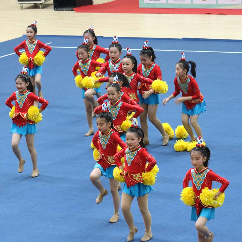 Custom cheerleading competition clothing cheerleading team clothing gymnastics clothing set adult new product 22 women