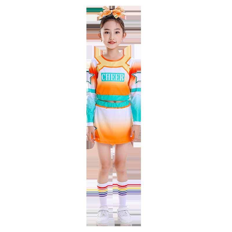 La La team clothing women's group adult middle school student sports meeting Lala team la la la la la showing dance bodybuilding suit