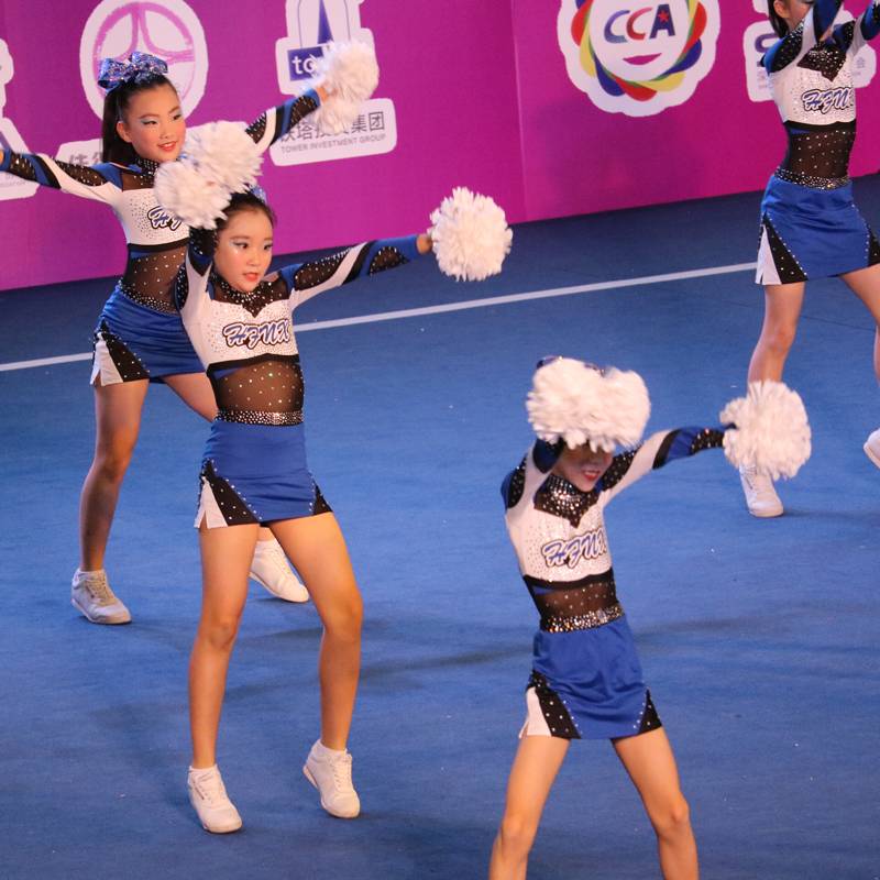 Customized Lala fuck clothing cheerleading team performance bodybuilding clothing set dance dance dance 19 new group female men