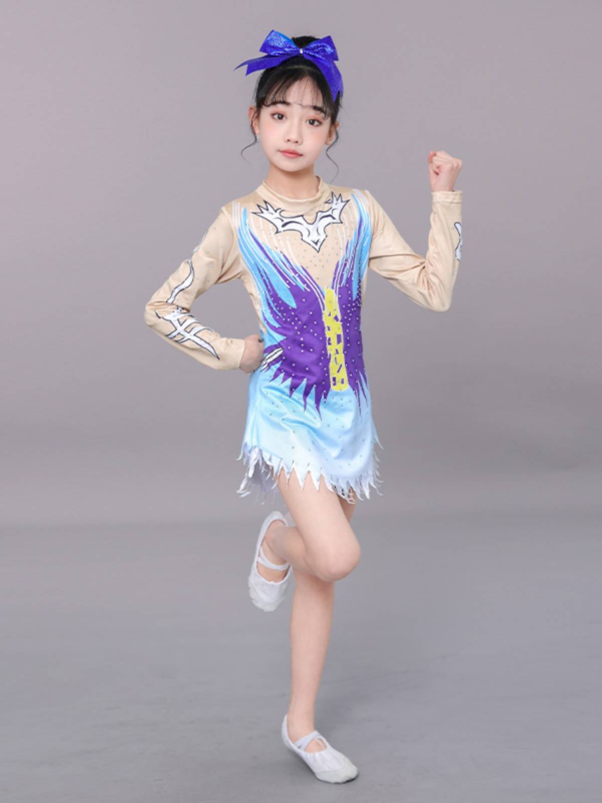 Children's La La Fuck Dance Team Dance Team Lala team performances, clothing and gymmonicus team cheerleading sports meeting