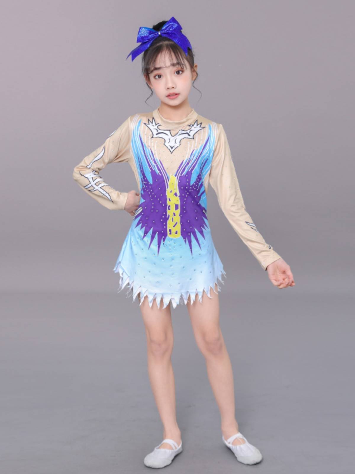 Children's La La Fuck Dance Team Dance Team Lala team performances, clothing and gymmonicus team cheerleading sports meeting